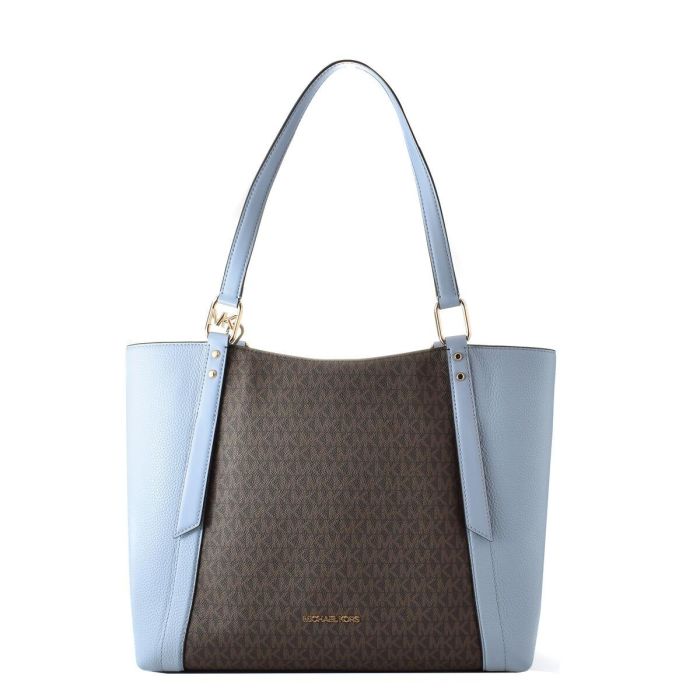 Bolso Mujer Michael Kors ARLO Azul 26 x 29 x 14 cm