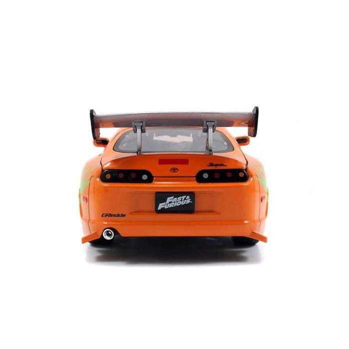 Coche metal supra fast&furious con figura brian escala 1:24 18 Coche metal supra fast&furious con figura brian escala 1:24 18