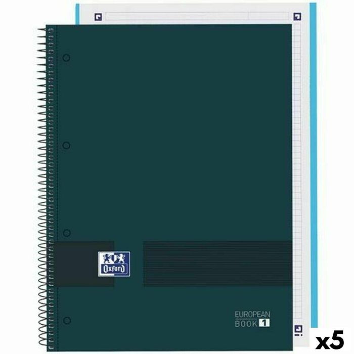 Cuaderno Oxford European Book Write&Erase A4 80 Hojas (5 Unidades)