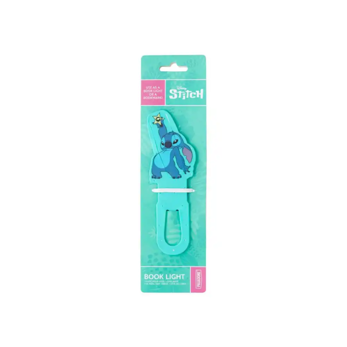 Wondee Lámpara de Lectura Stitch Oficial Disney Flexible Luz LED Marcador de Páginas Ideal para Fans 5