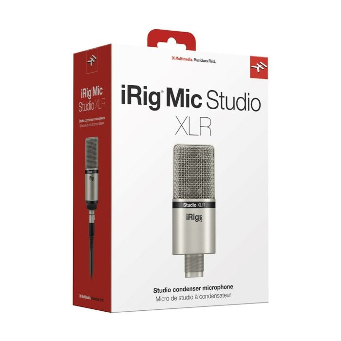 Micrófono IK Multimedia IP-IRIG-MICSTDXLR-IN Plateado 1 Micrófono IK Multimedia IP-IRIG-MICSTDXLR-IN Plateado 1