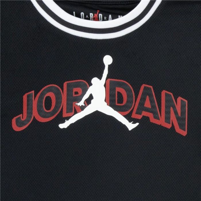 Conjunto Deportivo para Niños Jordan Negro 1