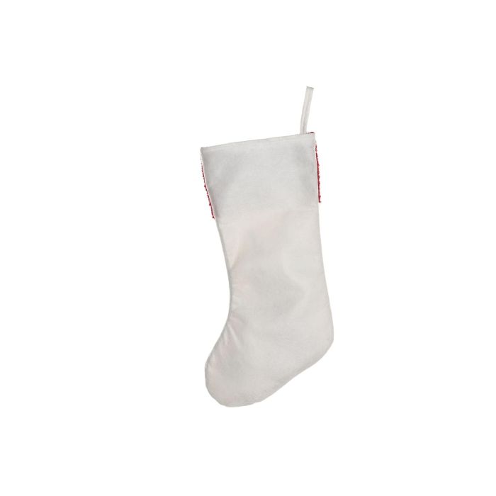 Calcetin Navidad Tradicional DKD Home Decor Crema Rojo 2 x 50 x 25 cm 3 Calcetin Navidad Tradicional DKD Home Decor Crema Rojo 2 x 50 x 25 cm 3