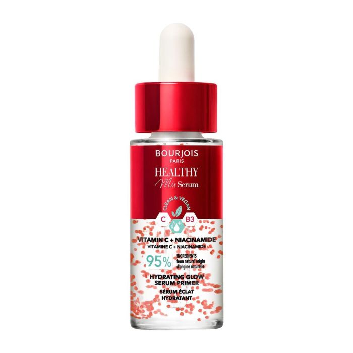 Bourjois HEALTHY MIX SERUM Base Iluminador Hidratante 30 ml – Con Vitamina C y Niacinamida, Fórmula Vegana 12