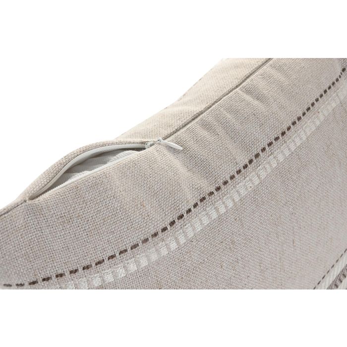 Cojin Urban DKD Home Decor Beige 45 x 45 cm (2 Unidades) 2 Cojin Urban DKD Home Decor Beige 45 x 45 cm (2 Unidades) 2