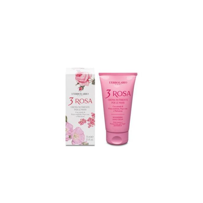 3 Rosas Crema Manos Nutritiva 75Ml.
