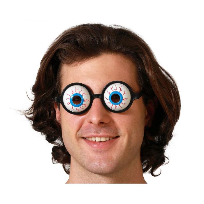 Gafas con ojos saltones para disfraces de Carnaval, payasos y shows humorísticos 0 Gafas con ojos saltones para disfraces de Carnaval, payasos y shows humorísticos 0