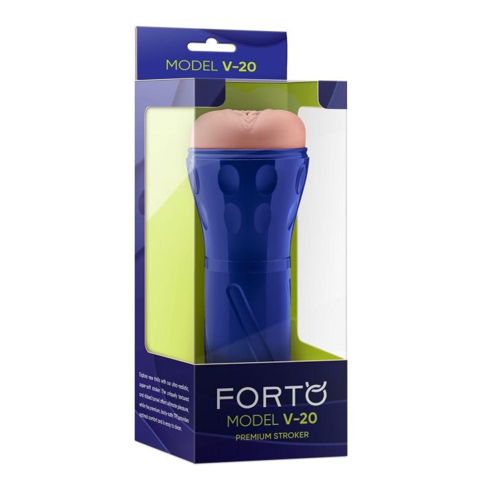 Masturbador Masculino Forto V-20 Carne 1 Masturbador Masculino Forto V-20 Carne 1