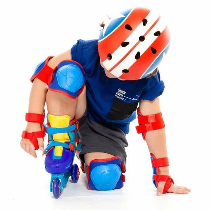 Molto Set de Protecciones Azul 6 Piezas Talla M para Niños +3 Años 3