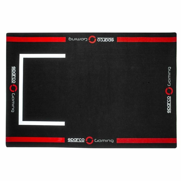 Alfombra Cockpit 180x120 mm Negro-Rojo S099101NRRS