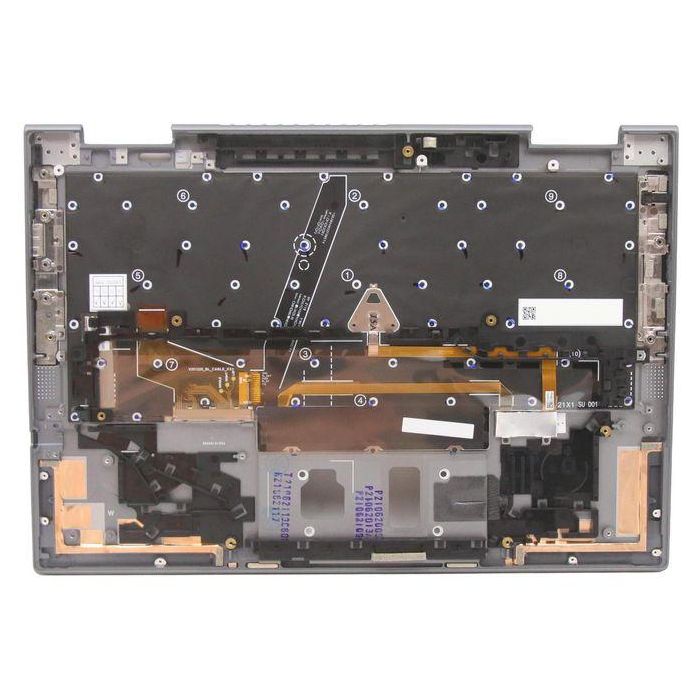 Lenovo Keyboard bezel assembly for Lenovo laptops, gray color, includes WLAN support, lightweight design, FRU service part. Lenovo Keyboard bezel assembly for Lenovo laptops, gray color, includes WLAN support, lightweight design, FRU service part.