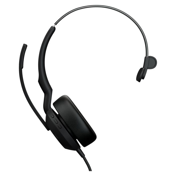 Jabra Evolve2 50 USB-C MS Mono Auriculares con Diadema, Optimizado para Microsoft Teams, Cableado, Negro Jabra Evolve2 50 USB-C MS Mono Auriculares con Diadema, Optimizado para Microsoft Teams, Cableado, Negro