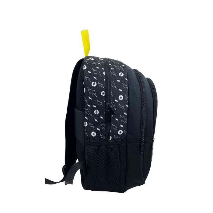 Pokemon pikachu mochila primaria doble compartimento (gran capacidad), adaptable a carro). 30 x 24 x 8 cm. 1 Pokemon pikachu mochila primaria doble compartimento (gran capacidad), adaptable a carro). 30 x 24 x 8 cm. 1