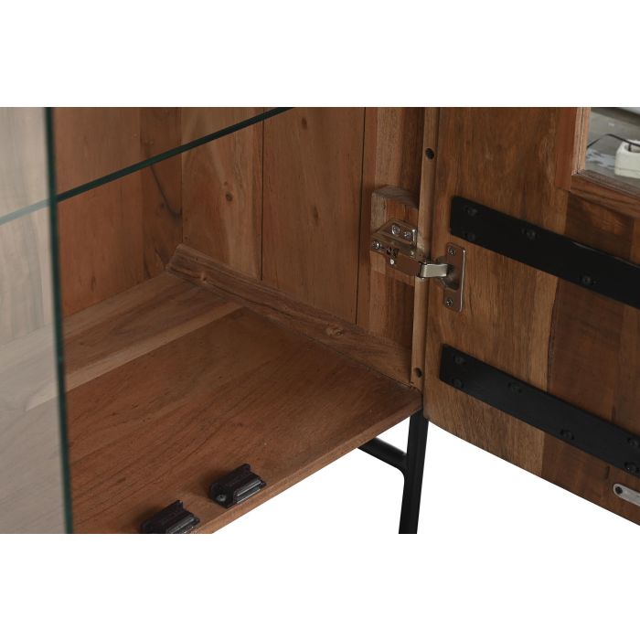 DKD Home Decor Vitrina Moderno Marron 40 x 197 x 80 cm 4