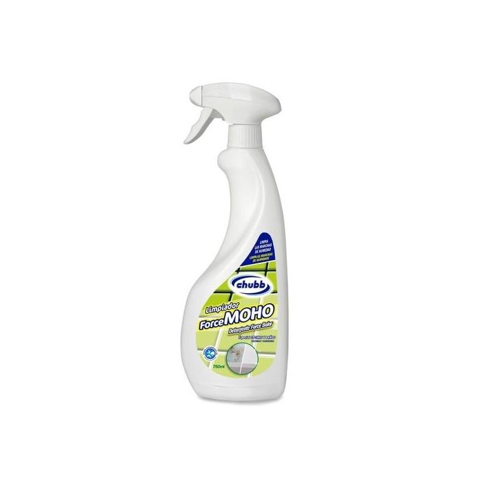 Chubb Limpiador Force Moho 750 ml – Elimina y Previene Manchas de Humedad en Juntas, Bañeras, Cocinas y Paredes