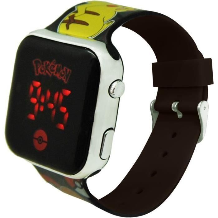 Kids Licensing Pok4322 Reloj LED Digital de Muñeca Pokémon para Niños con Funciones de Hora y Fecha, Diseño Temático Pikachu, Ideal para Mayores de 5 Años 1 Kids Licensing Pok4322 Reloj LED Digital de Muñeca Pokémon para Niños con Funciones de Hora y Fecha, Diseño Temático Pikachu, Ideal para Mayores de 5 Años 1