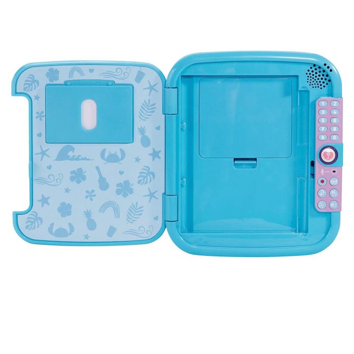 V-Tech 80-586222 Diario Secreto de Stitch Disney - Cuaderno Mágico con Voz, Código de Seguridad y Compartimento Oculto 1