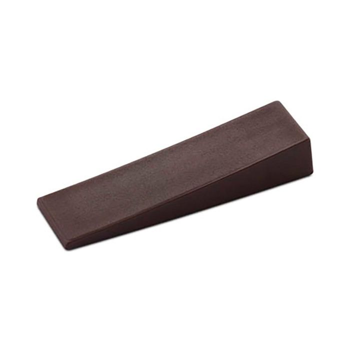Inofix Cuña de plástico marrón para nivelar muebles o retener puertas (blister 3 unid.)