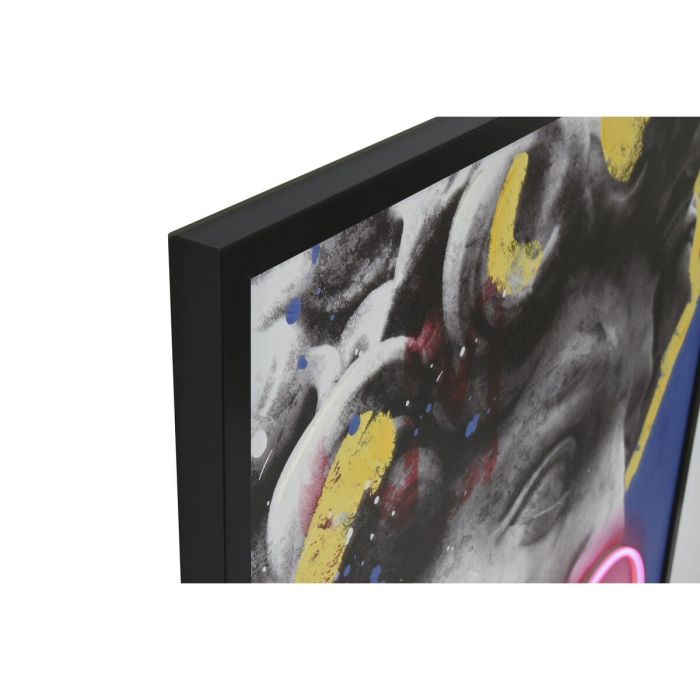 Cuadro con LED Home ESPRIT Moderno Mitológico 83 x 3 x 123 cm (2 Unidades) 4