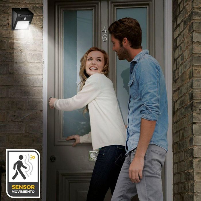 Luz LED con Sensor de Movimiento Aktive Plástico 9 x 12 x 5 cm (6 Unidades) 2 Luz LED con Sensor de Movimiento Aktive Plástico 9 x 12 x 5 cm (6 Unidades) 2