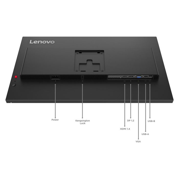 Lenovo ThinkVision T27-40 Monitor 27" Full HD IPS 120Hz HDMI DisplayPort USB-C Negro