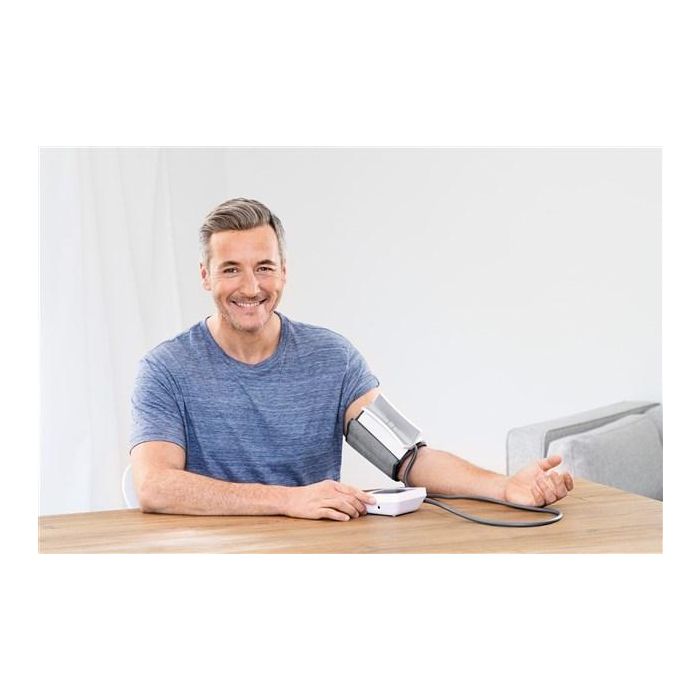 Beurer BM-51 Tensiómetro de Brazo EasyClip con Detector de Arritmias y Pantalla XL Iluminada 7