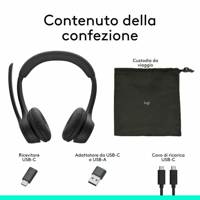 Auriculares Logitech Negro 2 Auriculares Logitech Negro 2