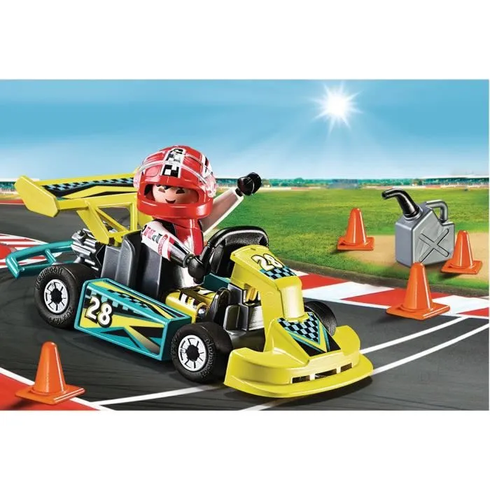 Playmobil 9322 Maleta de Piloto de Karting - Accesorios para Niños 2