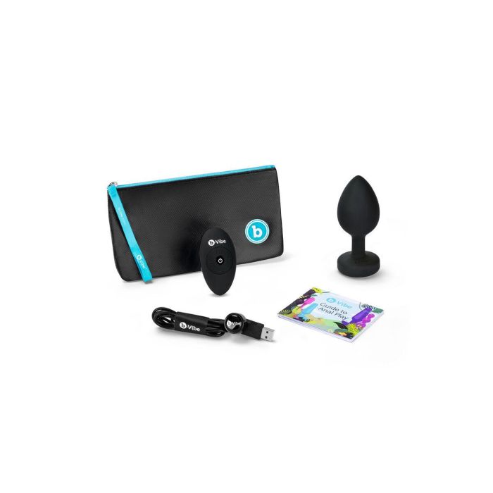 Vibrador B-Vibe Vibrating Jewel Negro XXL 18 Vibrador B-Vibe Vibrating Jewel Negro XXL 18