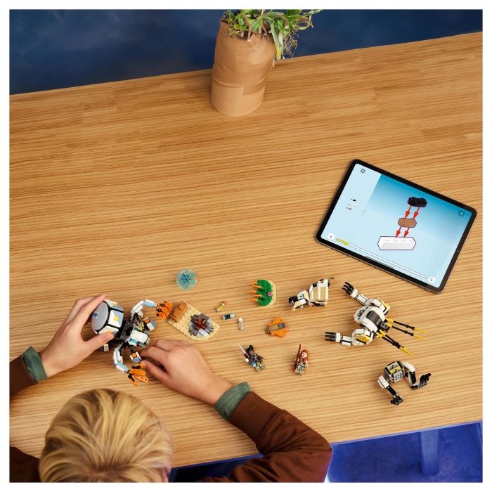 Lego Horizon Adventures 77037 Aloy y Varl contra Testudien y Sawtooth - Juego de Construcción para Niños y Niñas a Partir de 9 Años