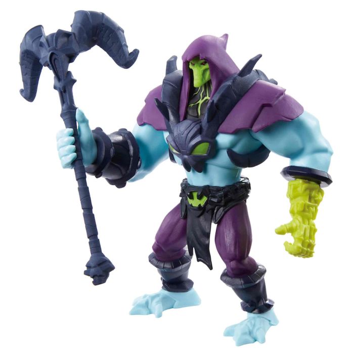 Mattel Figura Masters Of The Universe Skeletor 14 cm PVC, Colección Netflix He-man and the Masters of the Universe con Vaculo de Poder y Efecto Power Attack 0 Mattel Figura Masters Of The Universe Skeletor 14 cm PVC, Colección Netflix He-man and the Masters of the Universe con Vaculo de Poder y Efecto Power Attack 0