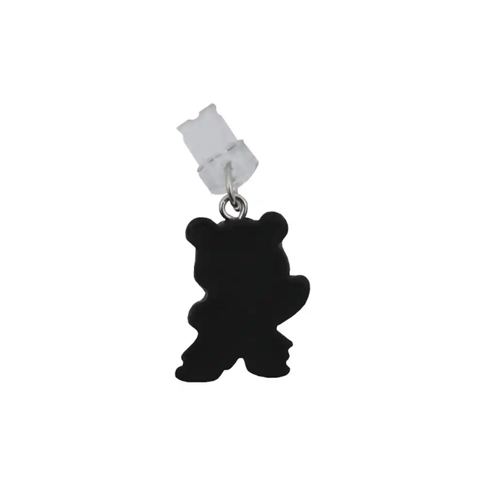Wondee Charm Colgante para Móvil Funny Panda - Protector de Puerto Carga Tipo-C/Lightning - Accesorio Decorativo y Antipolvo