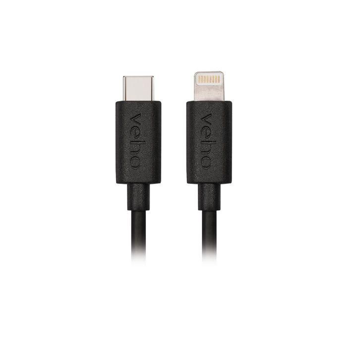 Veho Cable USB-C a Lightning Aprobado MFi para Dispositivos Apple, Carga y Sincronización, Negro 4