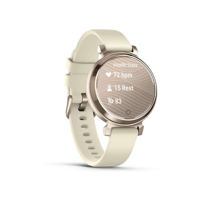 Garmin GAR0753759324711 Reloj Conectado Lily 2 - Caja Oro Crema, Correa Blanco Coco, 25,4 x 21,3 mm 5