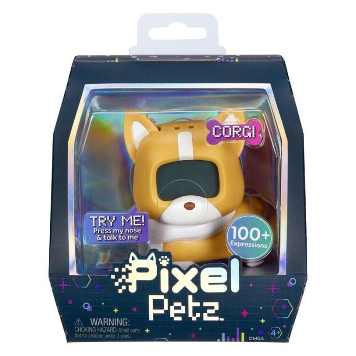 MGA Mascota Interactiva Pixel Petz, Responde a tu Voz y Adapta su Personalidad, con Luces y Sonidos, Niños +4 Años, Modelos Surtidos 1