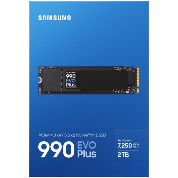 Samsung SSD 990 EVO PLUS 2TB PCIe 4.0 x4 NVMe 2.0 - Hasta 7250 MB/s Lectura, 6300 MB/s Escritura 4 Samsung SSD 990 EVO PLUS 2TB PCIe 4.0 x4 NVMe 2.0 - Hasta 7250 MB/s Lectura, 6300 MB/s Escritura 4