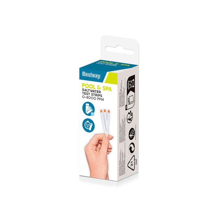 Bestway Bote Tiras Reactivas Sistema Salado Piscina y Spa 58767 2 Bestway Bote Tiras Reactivas Sistema Salado Piscina y Spa 58767 2