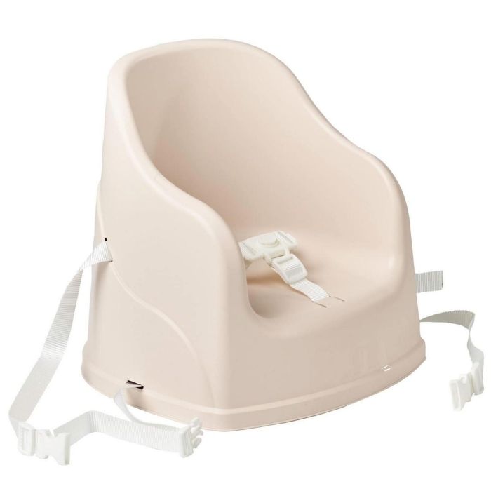 Thermobaby Silla elevadora Block, compacta y transportable con arnés de 3 puntos para seguridad y comodidad del bebé, marrón brillante 0 Thermobaby Silla elevadora Block, compacta y transportable con arnés de 3 puntos para seguridad y comodidad del bebé, marrón brillante 0