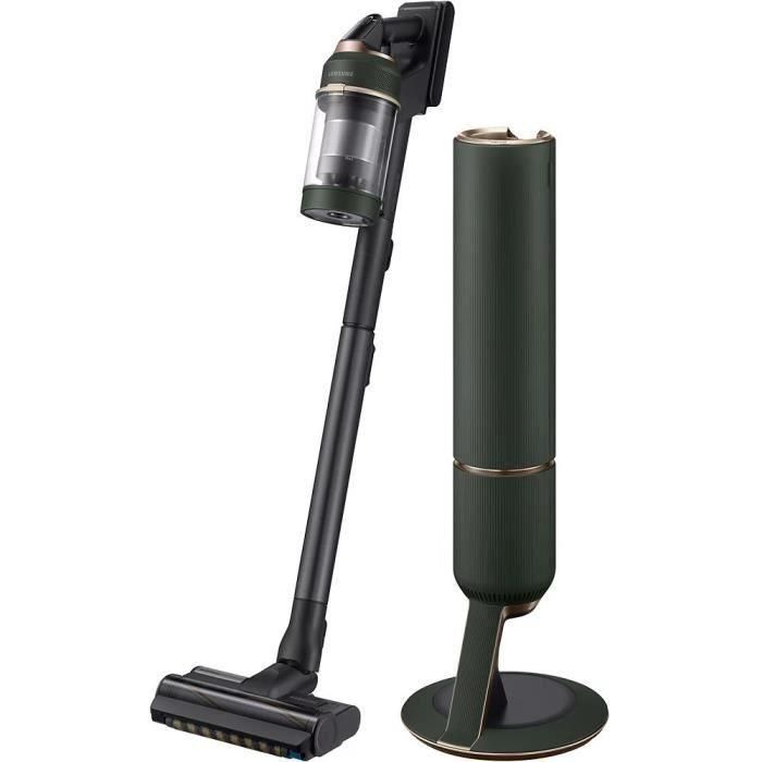 Samsung VS20B95B43N Aspiradora Vertical Bespoke Jet Plus con Estación de Limpieza, 210 AW de Potencia y 2 Baterías
