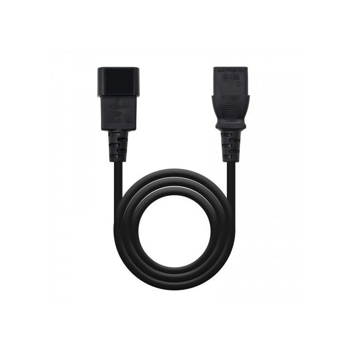 Nanocable CABLE ALIM. CPU C13/H-C14/M 1.5 M Nanocable CABLE ALIM. CPU C13/H-C14/M 1.5 M