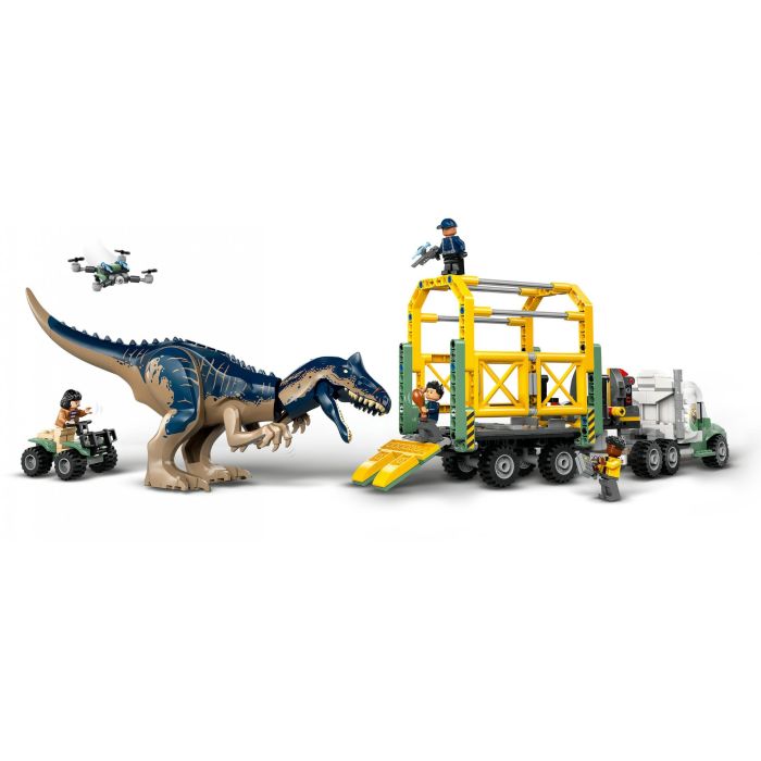 LEGO 76966 Jurassic World Dinosaurier-Missionen: Allosaurus-Transporter, Set de Construcción de Dinosaurios 4