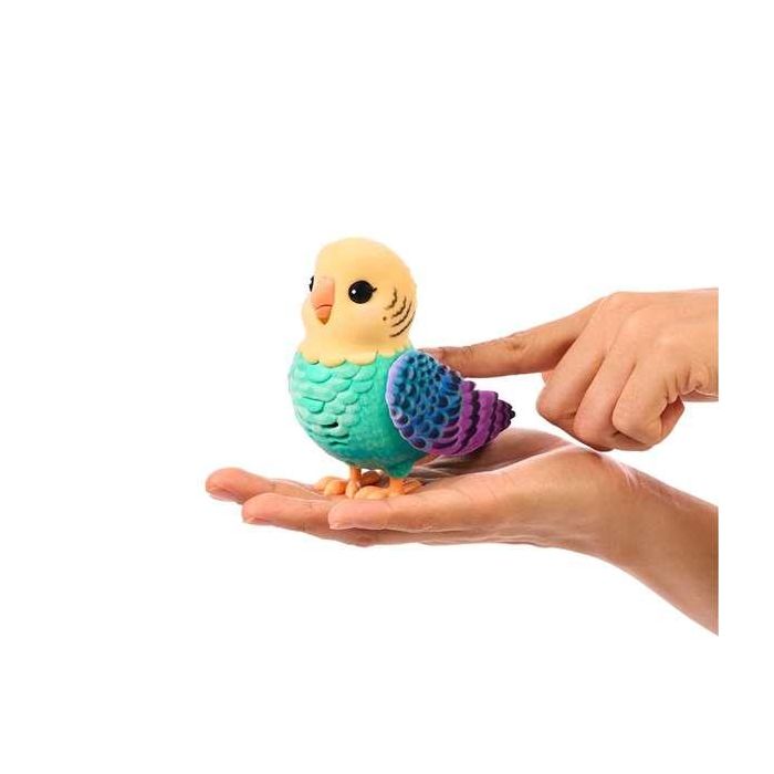 Pajaro parlanchin little live pets.pelaje suave, pico que se mueve y muchas cosas más 2