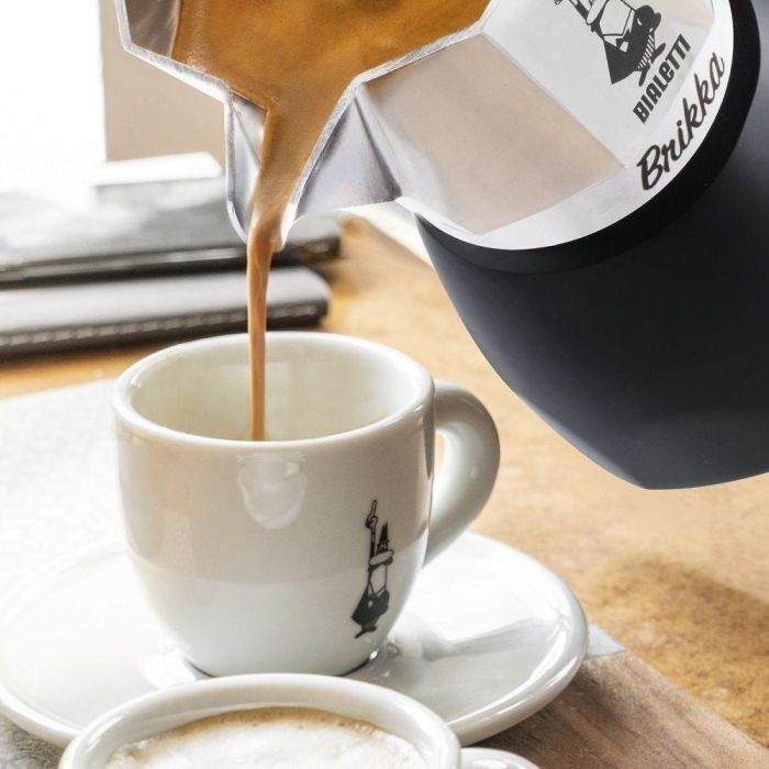 Bialetti Espressokocher Brikka 2023 4 Tassen 3 Bialetti Espressokocher Brikka 2023 4 Tassen 3