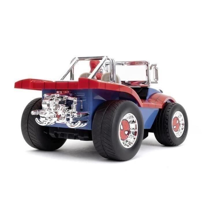 Jada - Marvel - Coche Radiocontrolado Spiderman - Función Turbo - Figura incluida - A partir de 6 años 1 Jada - Marvel - Coche Radiocontrolado Spiderman - Función Turbo - Figura incluida - A partir de 6 años 1