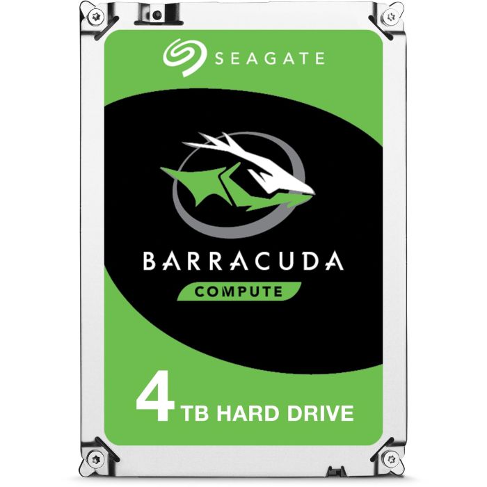 Seagate Disco Duro Desktop Barracuda 4TB HDD 5400rpm SATA 6Gb/s NCQ 256MB Caché 3.5" SinglePack