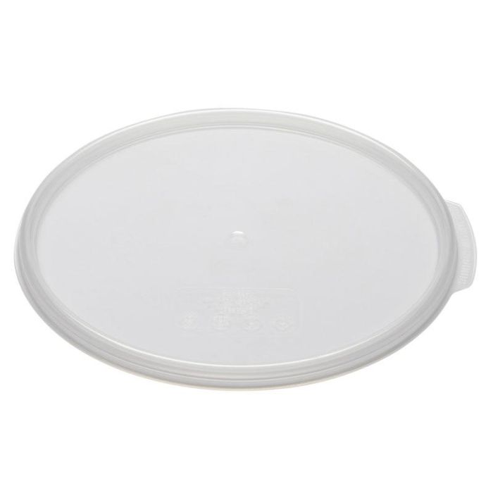 CAMBRO - RFS12SCPP-190 - Tapa con junta para recipientes redondos (no incluido) 11,4 l., 17,2 l. y 20,8 l. - 37,8 x 37,8 cm - PP translúcido