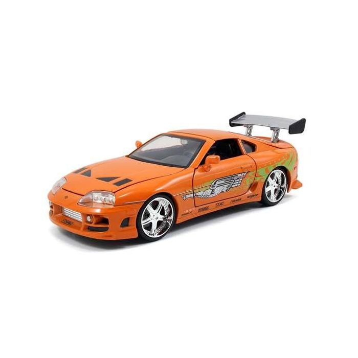 Coche metal supra fast&furious con figura brian escala 1:24 15 Coche metal supra fast&furious con figura brian escala 1:24 15