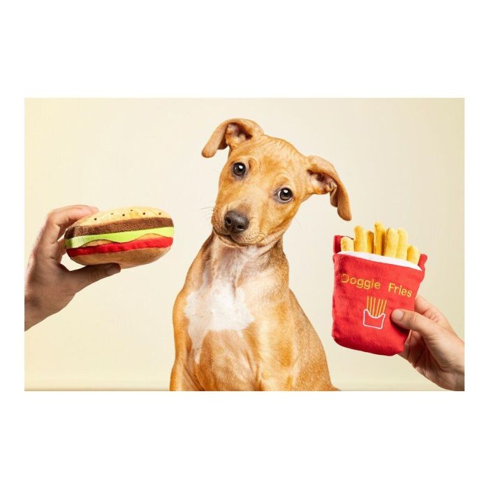 Juguete para perros Gloria Hamburdog 14 x 6 cm Hamburguesa 8 Juguete para perros Gloria Hamburdog 14 x 6 cm Hamburguesa 8