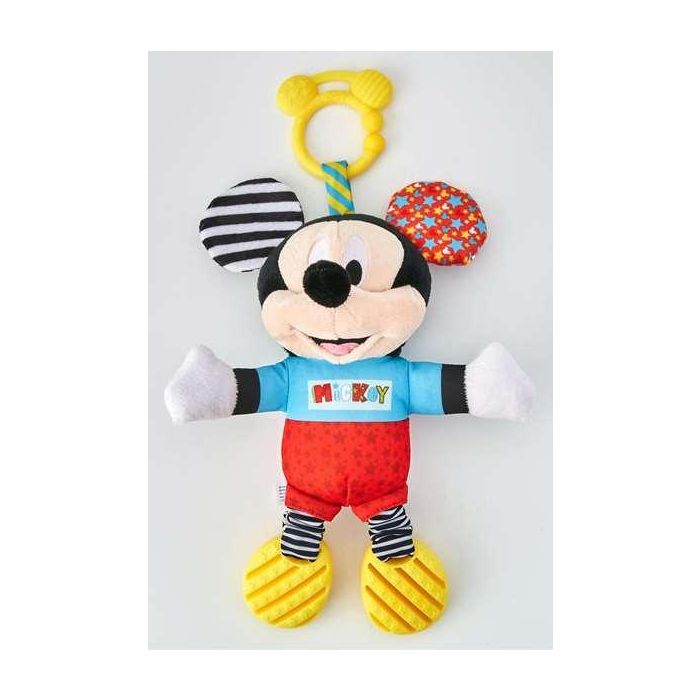 Clementoni Sonajero Mickey Peluche Texturas Con Mordedor 18x28x11 cm 12