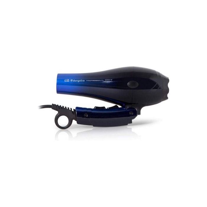 Orbegozo SE-2085 Secador de Pelo Profesional Plegable 2200W Motor AC, 3 Temperaturas, 2 Velocidades, Concentradores, Difusor Negro y Azul 2 Orbegozo SE-2085 Secador de Pelo Profesional Plegable 2200W Motor AC, 3 Temperaturas, 2 Velocidades, Concentradores, Difusor Negro y Azul 2